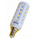 LED žiarovka E14 36×5050 6W SMD EPISTAR teplá biela