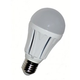 Vypuklá LED žiarovka E27 16x 5730 6W SMD EPISTAR, teplá biela